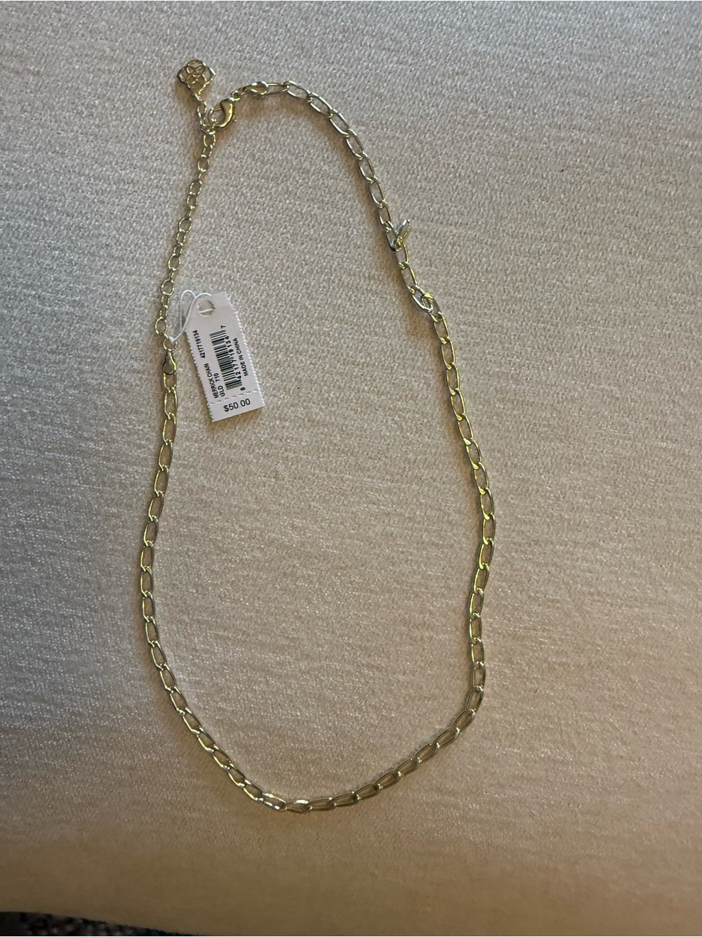 Kendra Scott Gold Link Chain Necklace - Picture 5 of 7